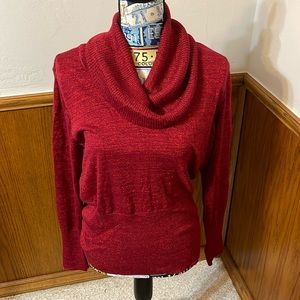 Apt 9 XL Red Shimmery Sweater